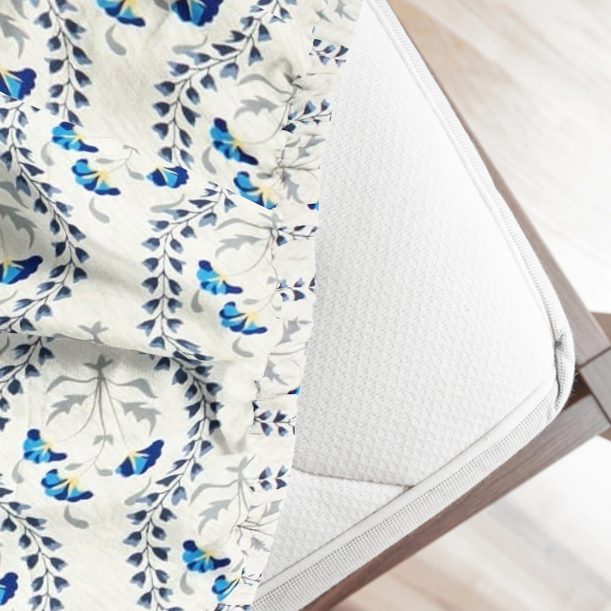Printed Floral Cotton 250 TC Bedsheet 