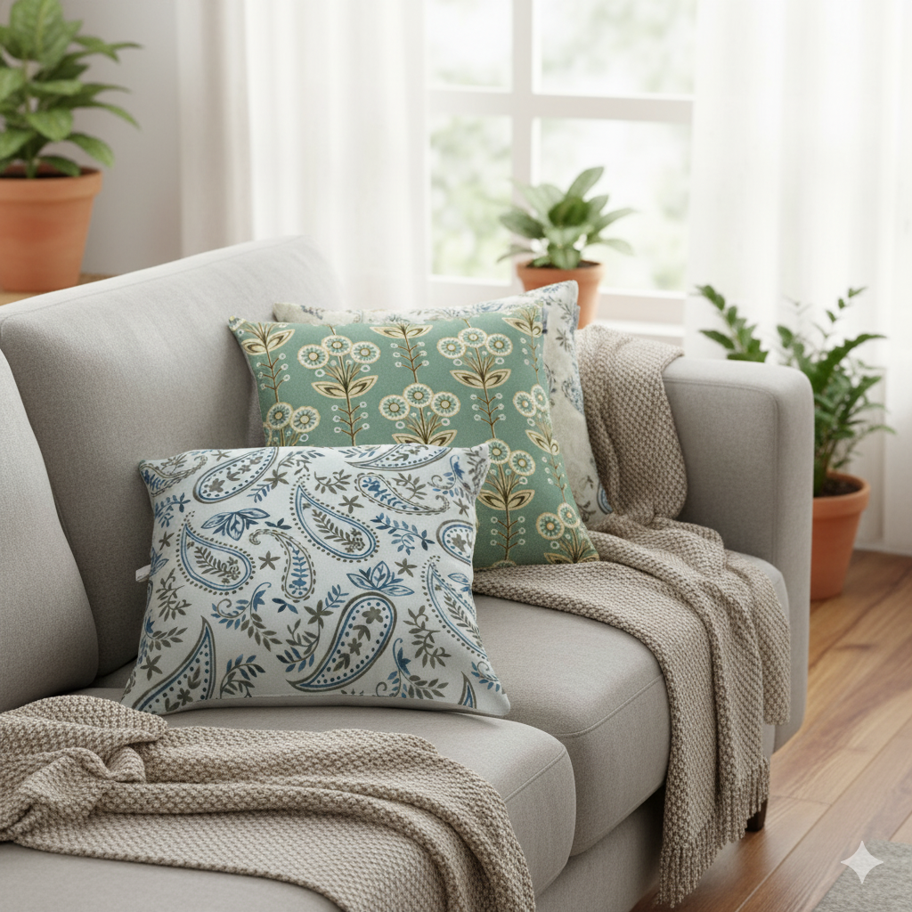 Assorted Cushion Covers Pack of 2 (PR1)