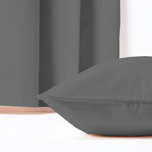 Plain Cotton Decorative Cushion Cover 1 Pc in Grey online at best prices