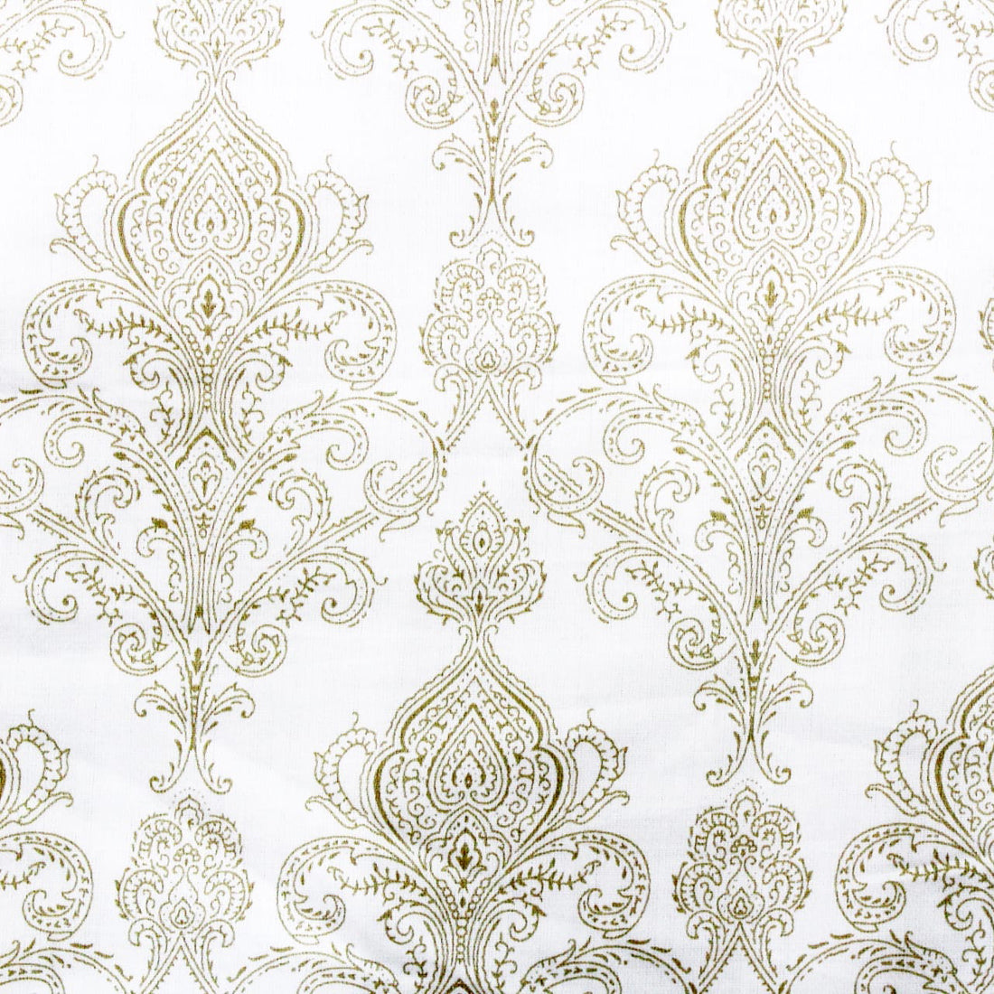 Elipsis Paisley 300 TC Cotton Satin Dohar/Comforter, Beige  Design 