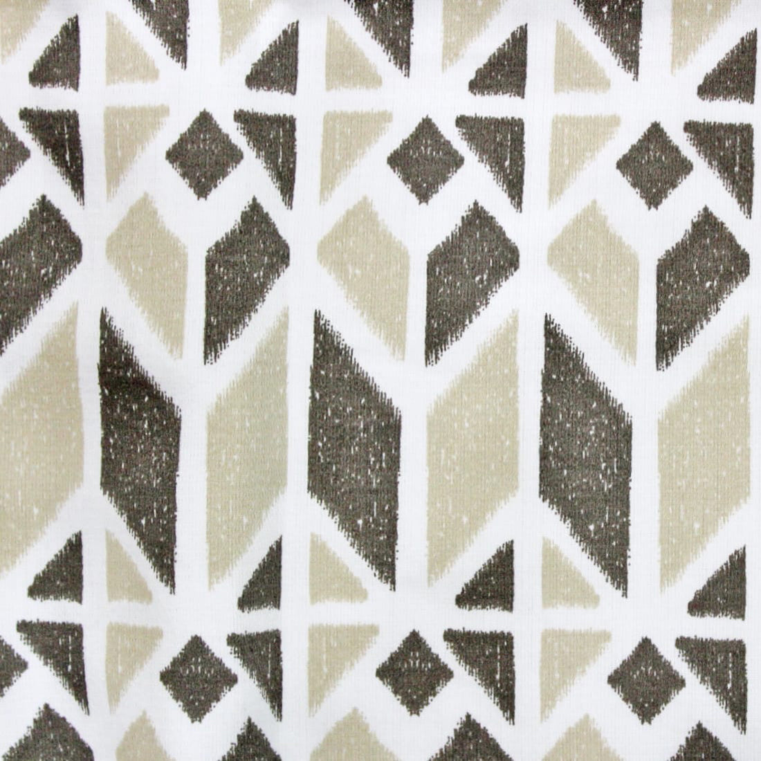 Full View Elipsis Ikat Geometrical 300 TC Cotton Satin Dohar/Comforter, Brown