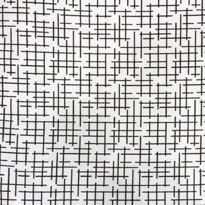 Elipsis Ikat Geometrical 300 TC Cotton Satin Dohar/Comforter, Brown