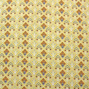 Yellow Cotton Reversible Single Dohar With Iris Designer Border At Best Prices