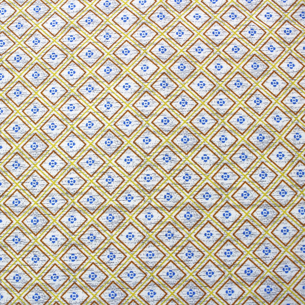 Yellow Cotton Reversible Single Dohar With Iris Designer Border At Best Prices
