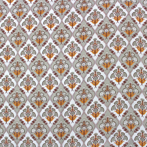 Soft Grey Cotton Reversible Dohar with Iris Designer Border At Best Prices