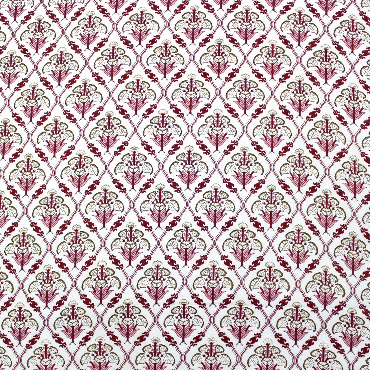 Soft Magenta Cotton Reversible Dohar with Iris Designer Border At Best Prices
