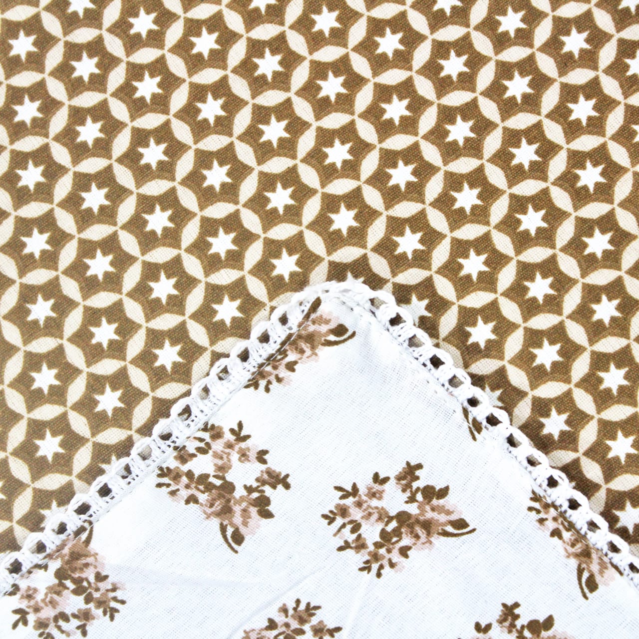 Soft Mustard Cotton Reversible Dohar with Iris Designer Border At Best Prices