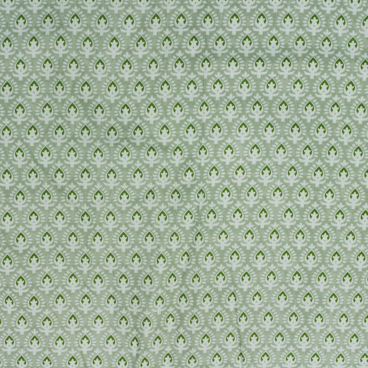 IRIS Designer Border Cotton Reversible Dohar, Green
