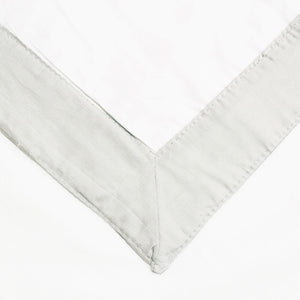 DIVINE 210 TC Cotton Dohar - White/Khaki