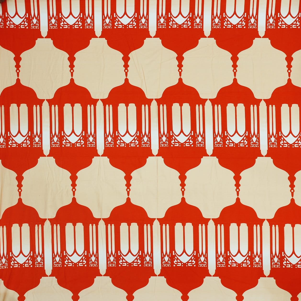 Printed Traditional Cotton 250 TC Fitted Bedsheet Design 