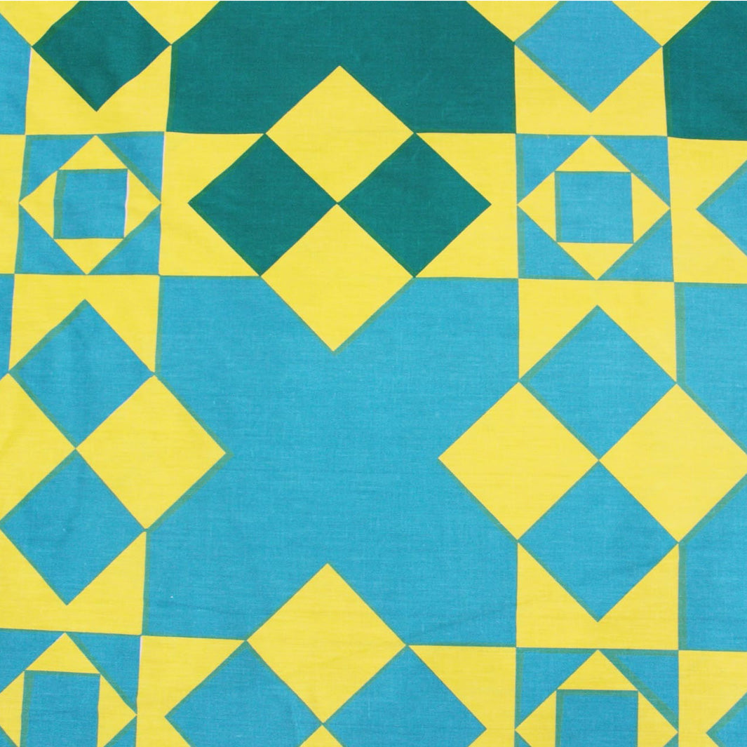 Printed Geometrical Cotton 250 TC Fitted Bedsheet Design 