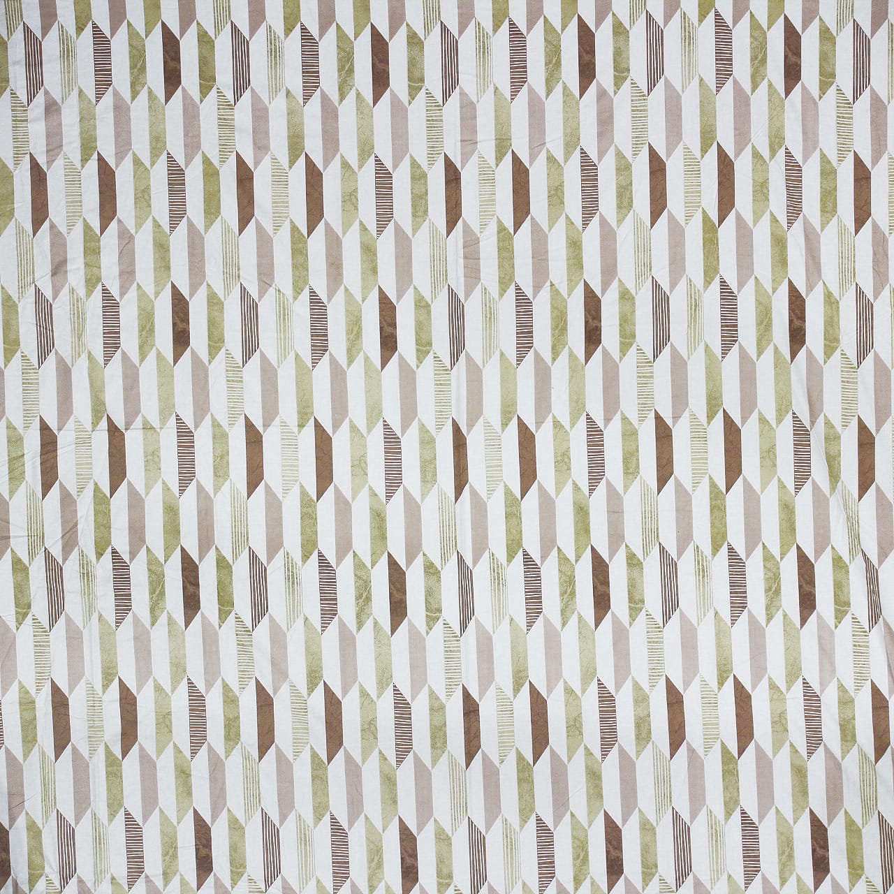 Soft Cotton Floral Print 250 TC Fitted Bedsheet In Brown Online In India