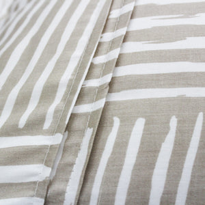 Soft 250 TC Printed Floral Cotton Fitted Bedsheet in Brown online at best prices