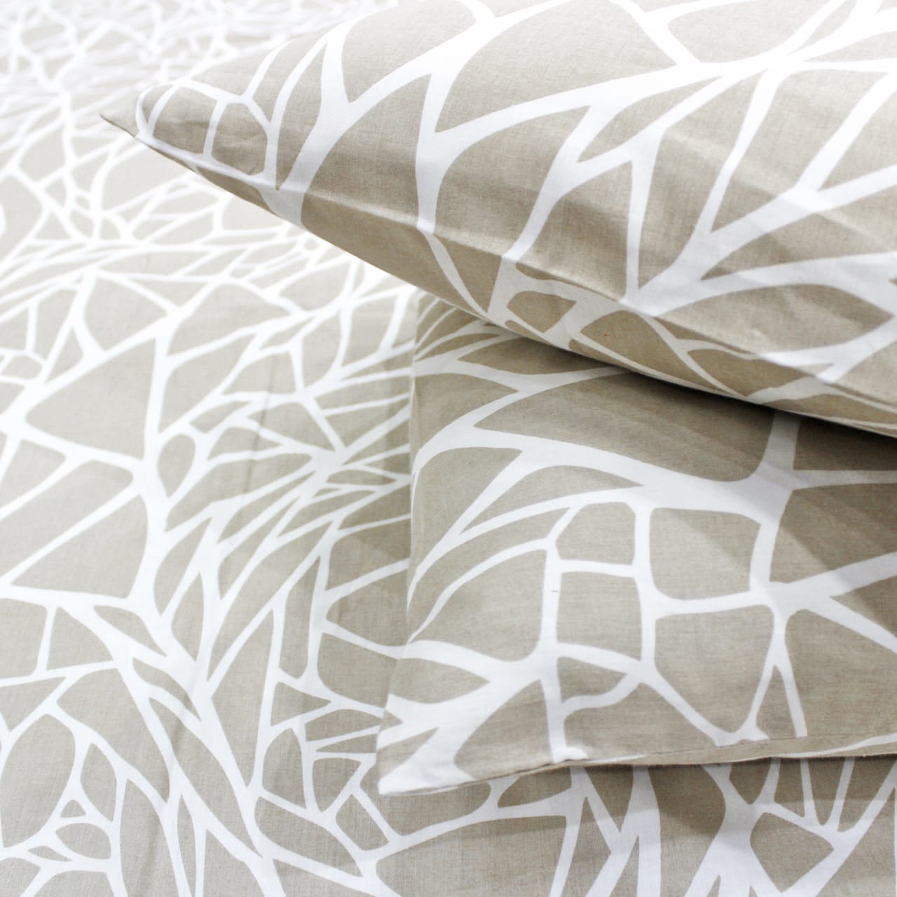 Soft 250 TC Printed Floral Cotton Fitted Bedsheet in Brown online at best prices