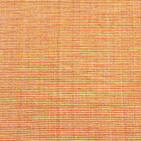 Handloom Corded Weave 330 GSM Plain Cotton Fabric 48" (122 cms) - Light Orange