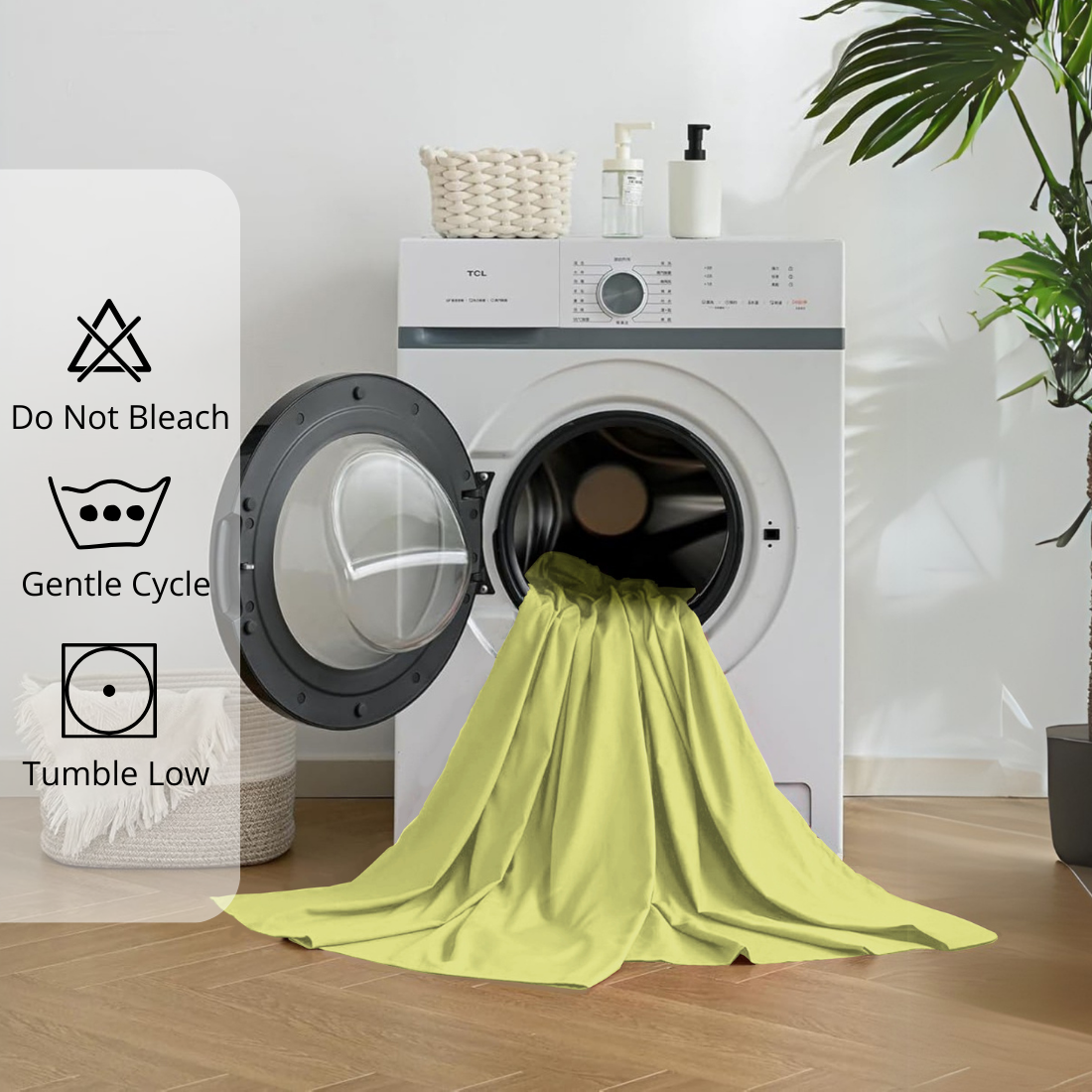 Plain Cotton Satin 400 TC Bedsheet Machine Washable