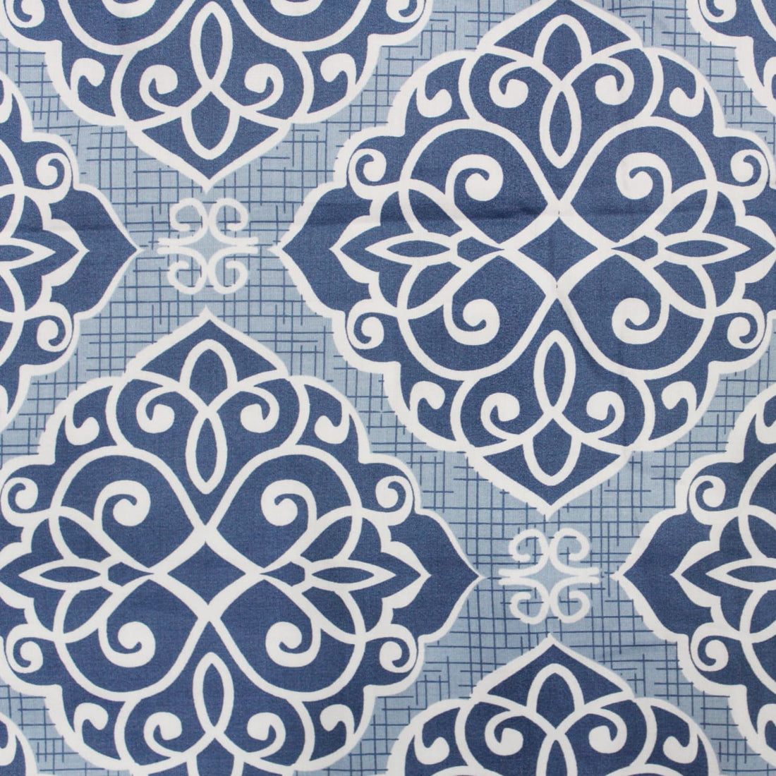 Full View Elipsis Modern Art Geometrical 300 TC Cotton Satin Dohar/Comforter, Blue 