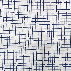 Elipsis Modern Art Geometrical 300 TC Cotton Satin Dohar/Comforter, Blue