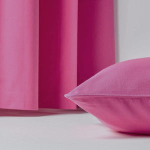 Plain Cotton Decorative Cushion Cover 1 Pc in Magenta online at best prices