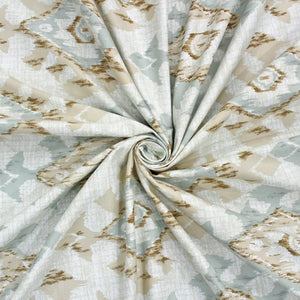 Best Multicolor Microfiber Reversible AC Dohar Blanket In Abstract Floral Print