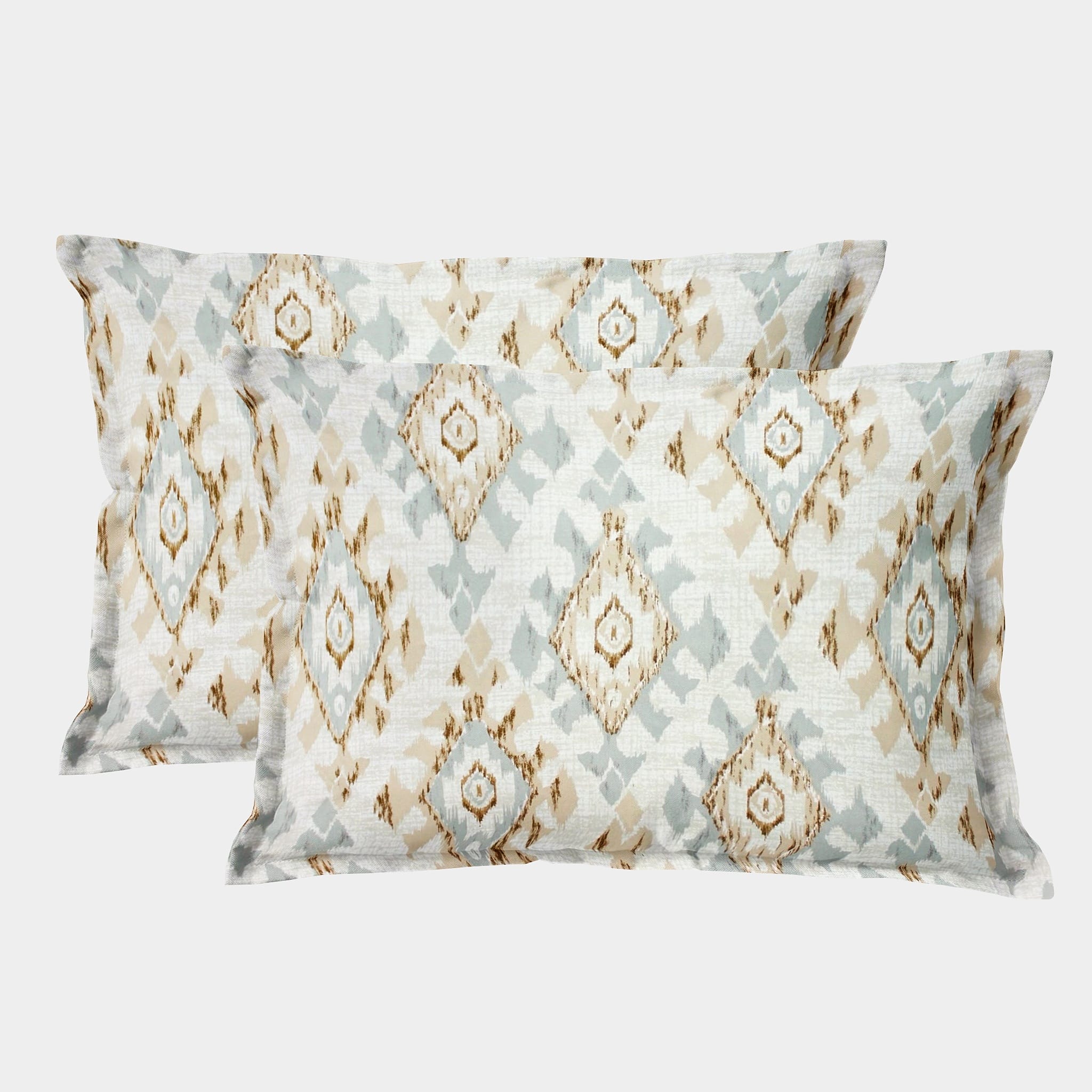 Soft Abstract Print Pillow Cover Set In Multicolor Online At Best prices(2 Pcs)