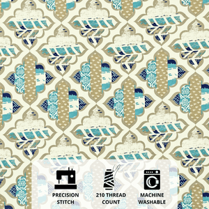Cotton blend double bedsheet  Set
