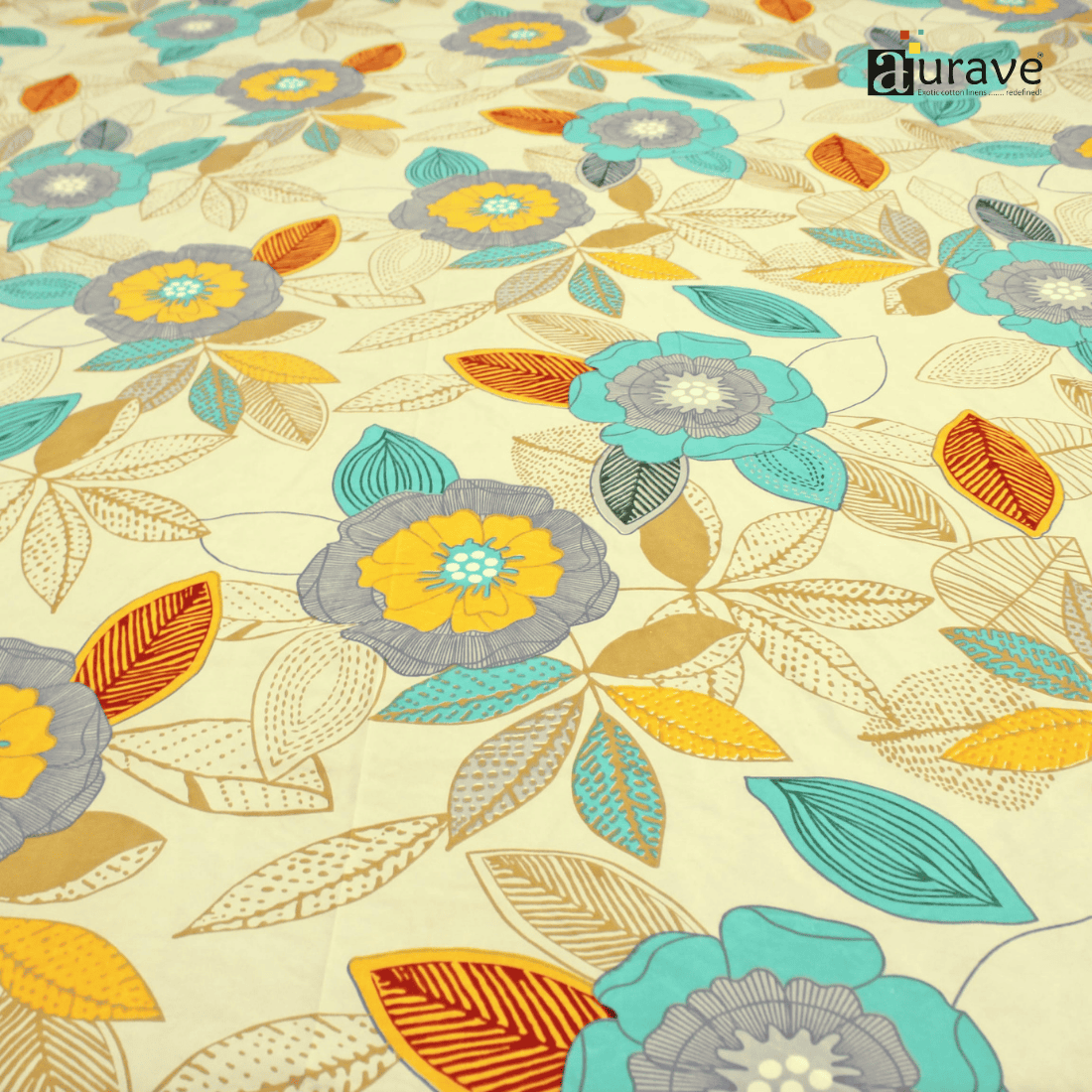 Full View Printed Floral Design 
