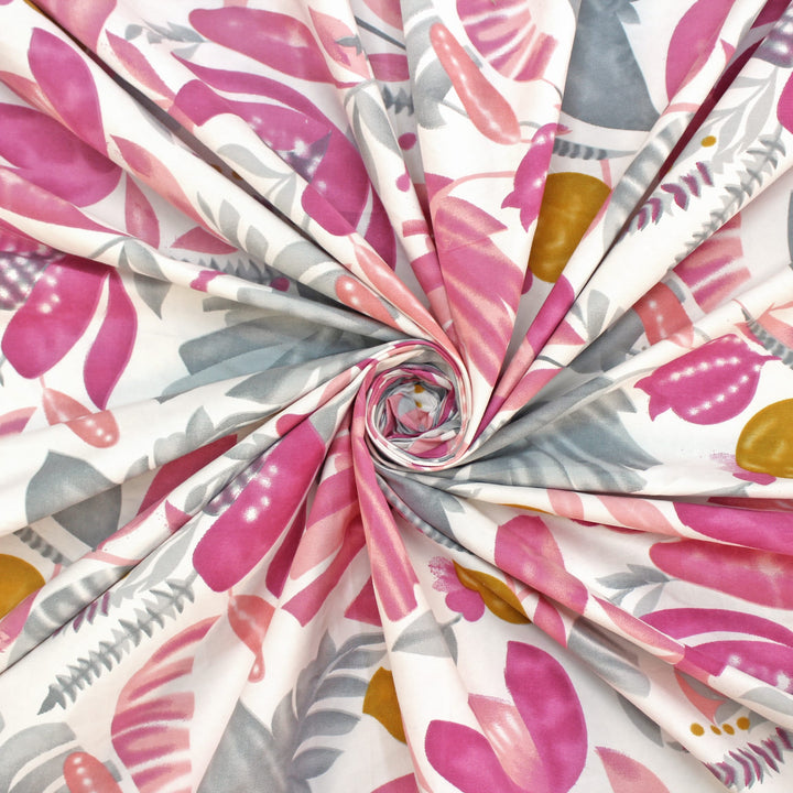 cotton blend bedsheet fabric, close-up texture