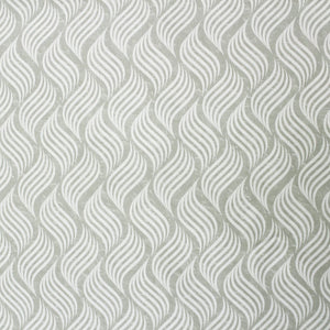 Cotton Abstract Print 210 TC King Size Fitted Bedsheet In Grey At Best Prices