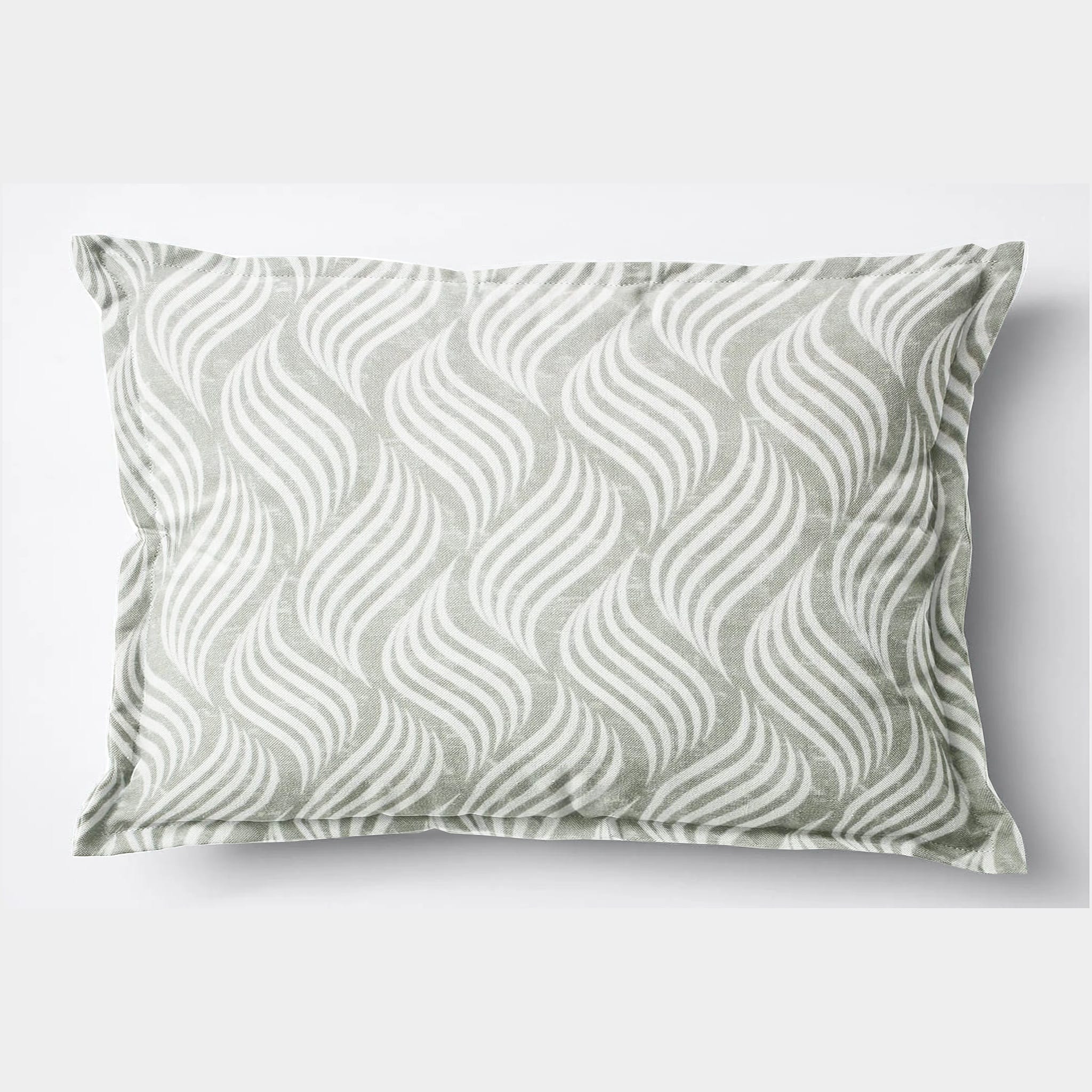 Soft Abstract Print Pillow Cover Set In Grey Online At Best prices(2 Pcs)