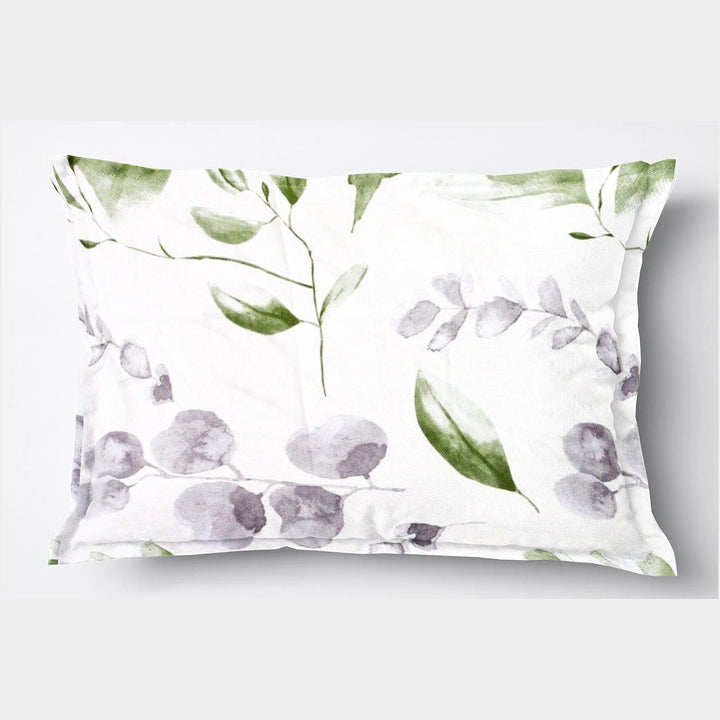 Soft Floral Print Pillow Cover Set In Cream Online At Best prices(2 Pcs)