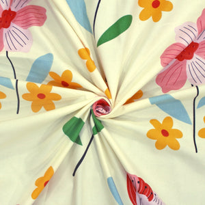 Floral Fitted bedsheet 