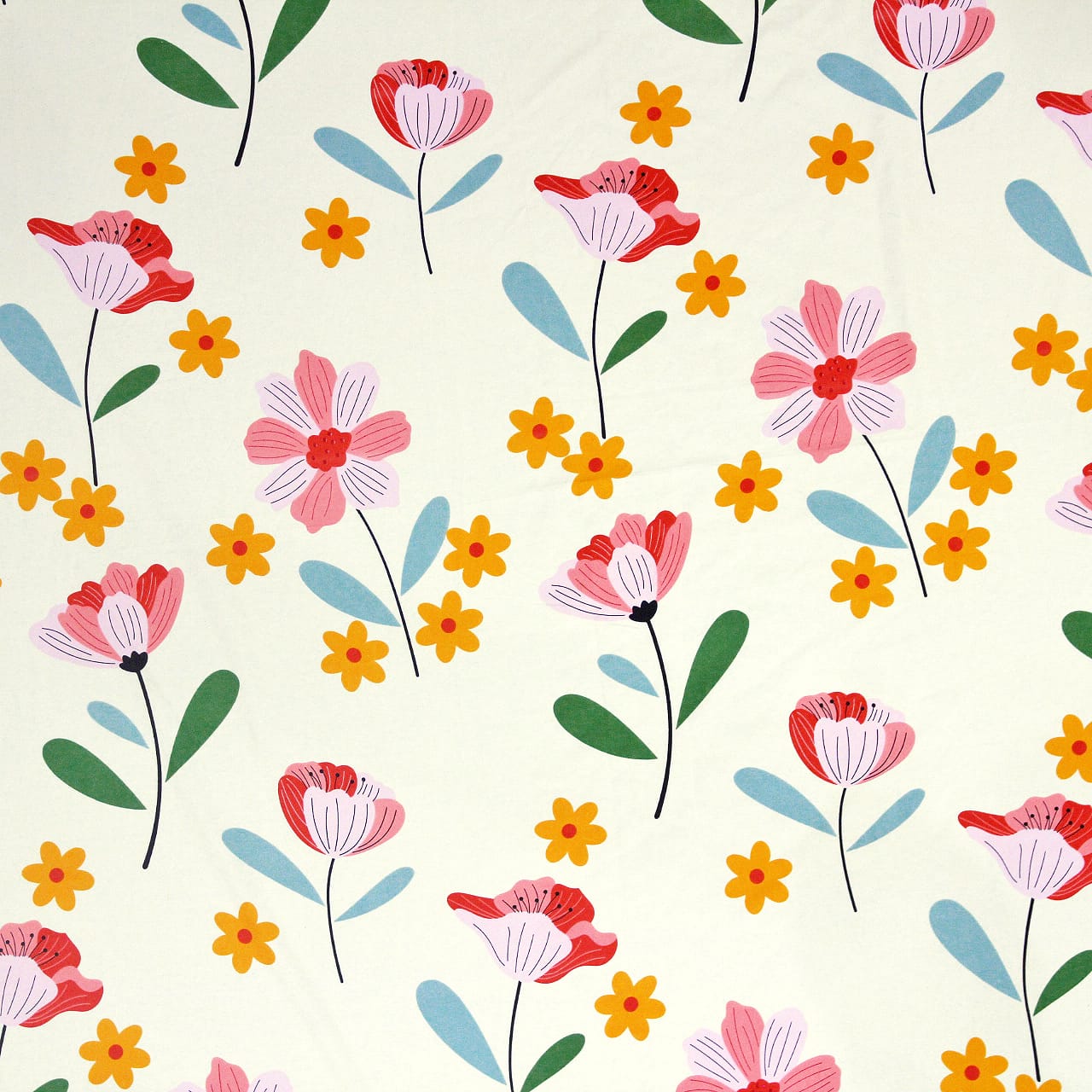 Best Microfiber Floral print Reversible AC Dohar Blanket In Multicolor