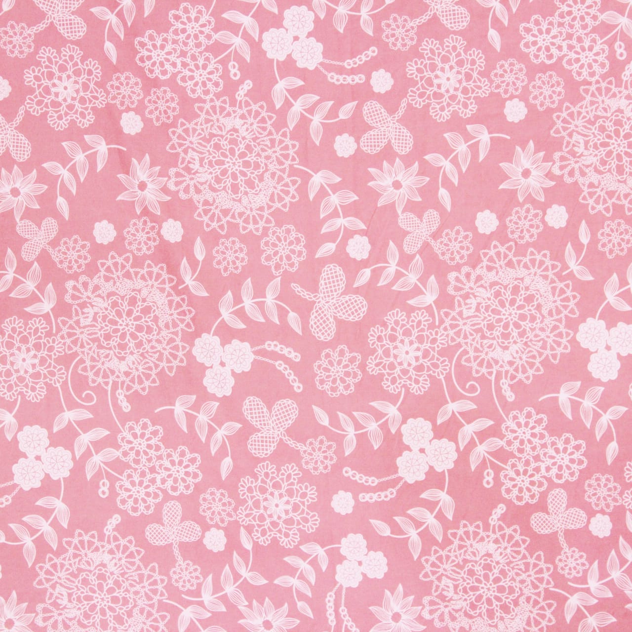 Soft Cotton Floral Print 210 TC Fitted Bedsheet In Peach At Best Prices