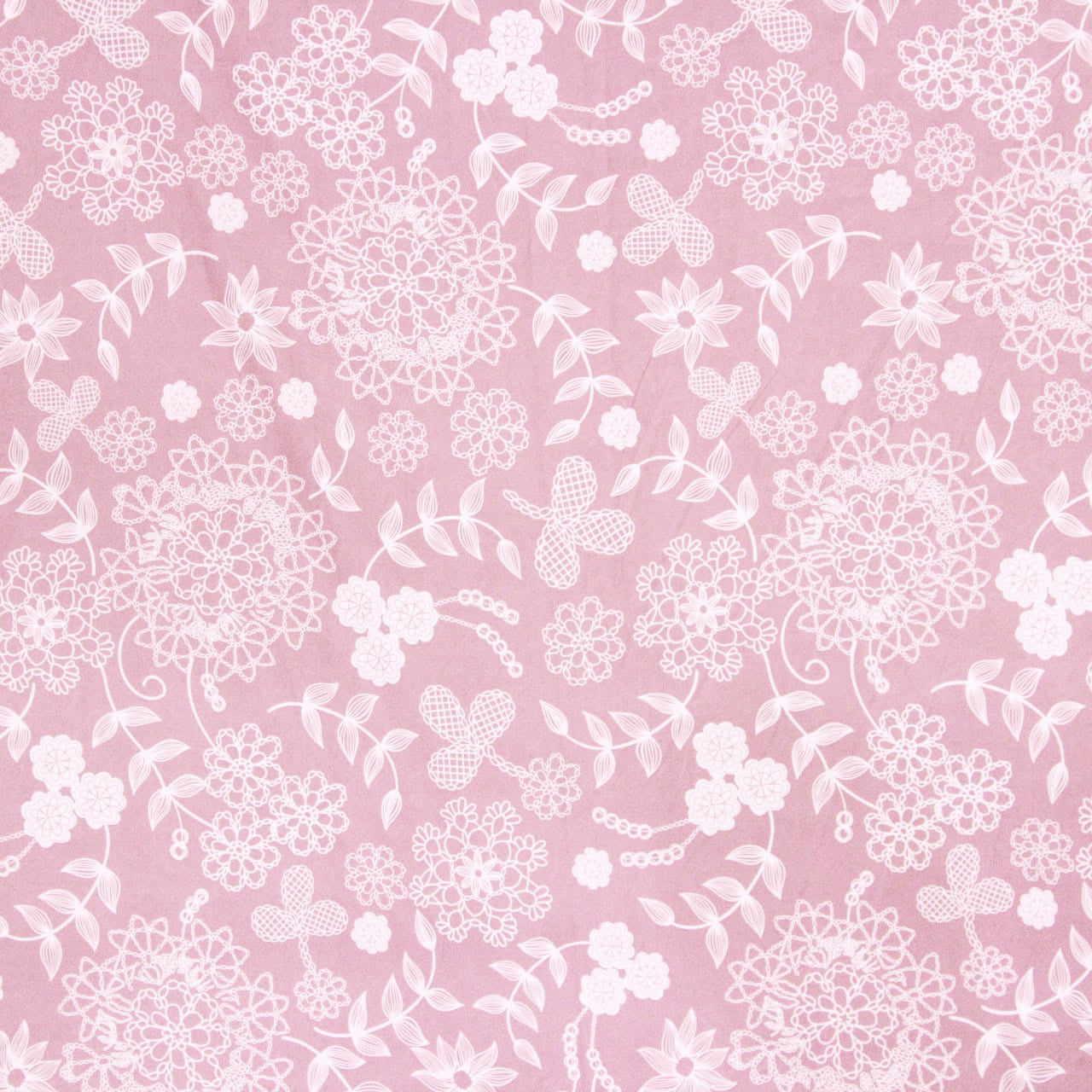 Stylish Peach 210 TC Cotton Floral Flat Bedsheet At Best Price