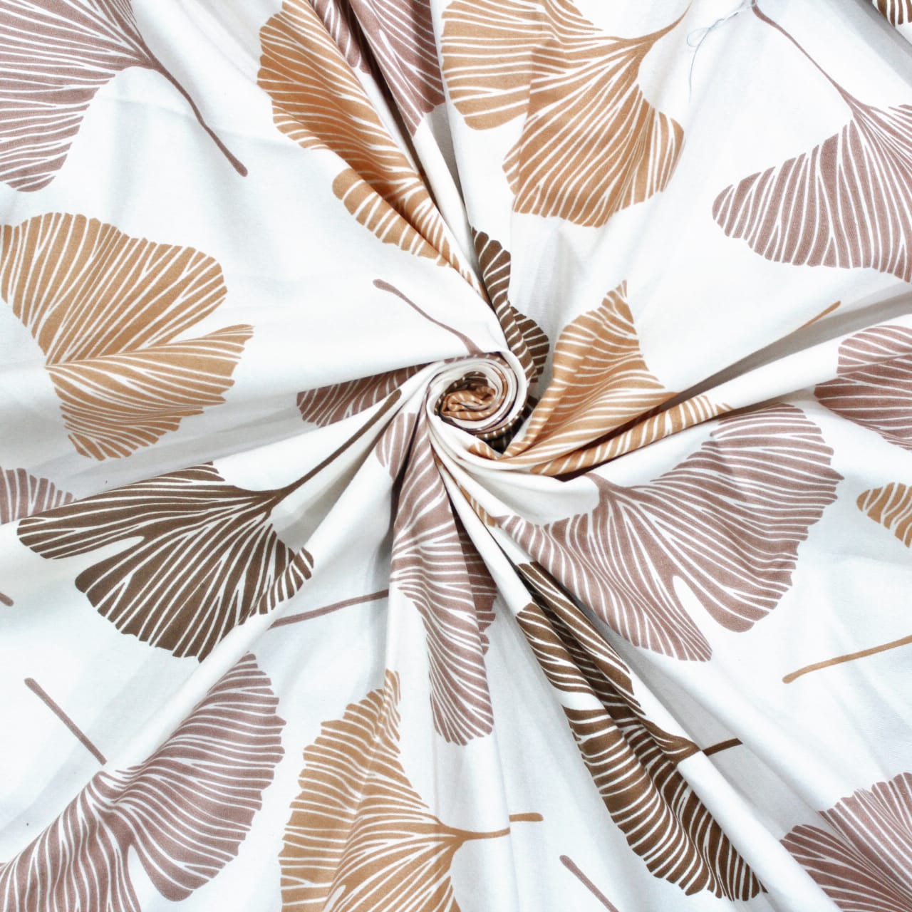 Best Microfiber Floral print Reversible AC Dohar Blanket In Brown
