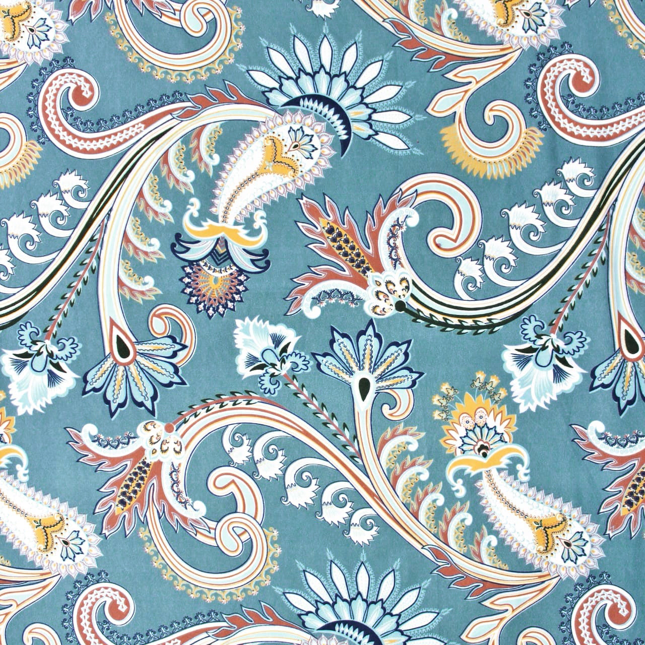 Paisley Fitted bedsheet  design