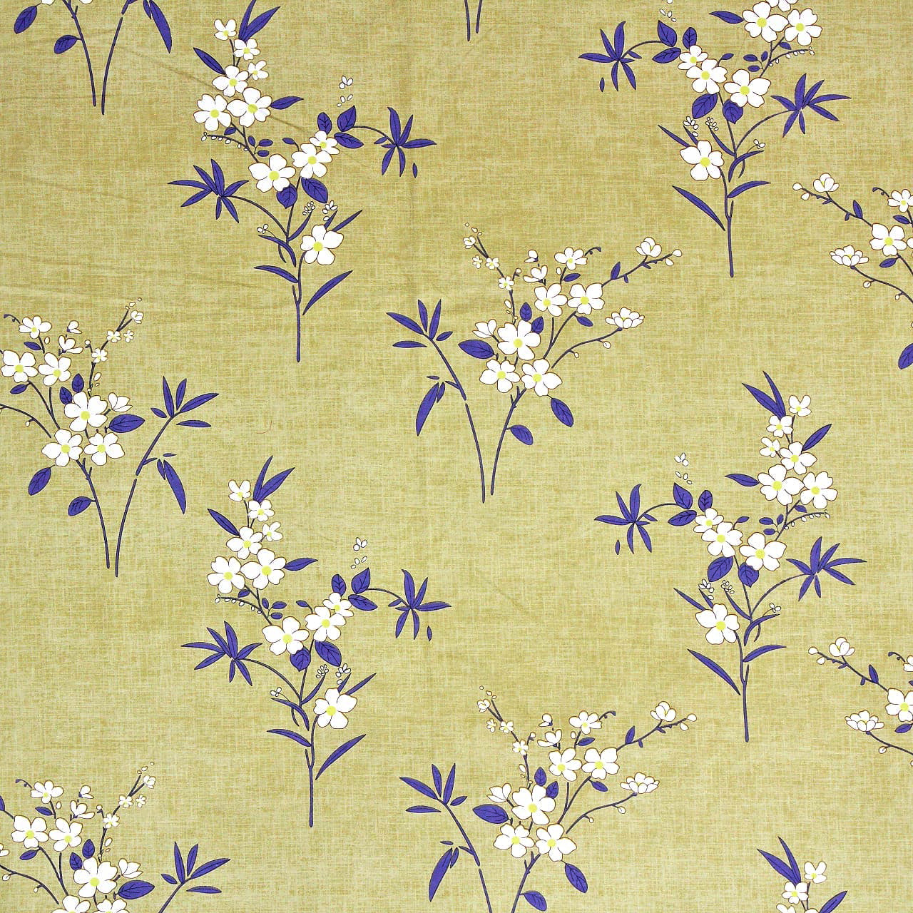 Close up View Microfiber Floral Design 