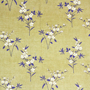 Close up View Microfiber Floral Design 