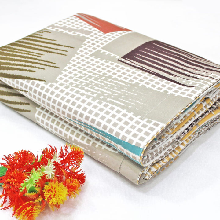 Cozy Multicolor Microfiber Floral Reversible AC Dohar Blanket online in India 