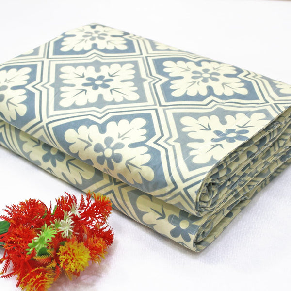 Cozy Multicolor Microfiber Floral Reversible AC Dohar Blanket online in India