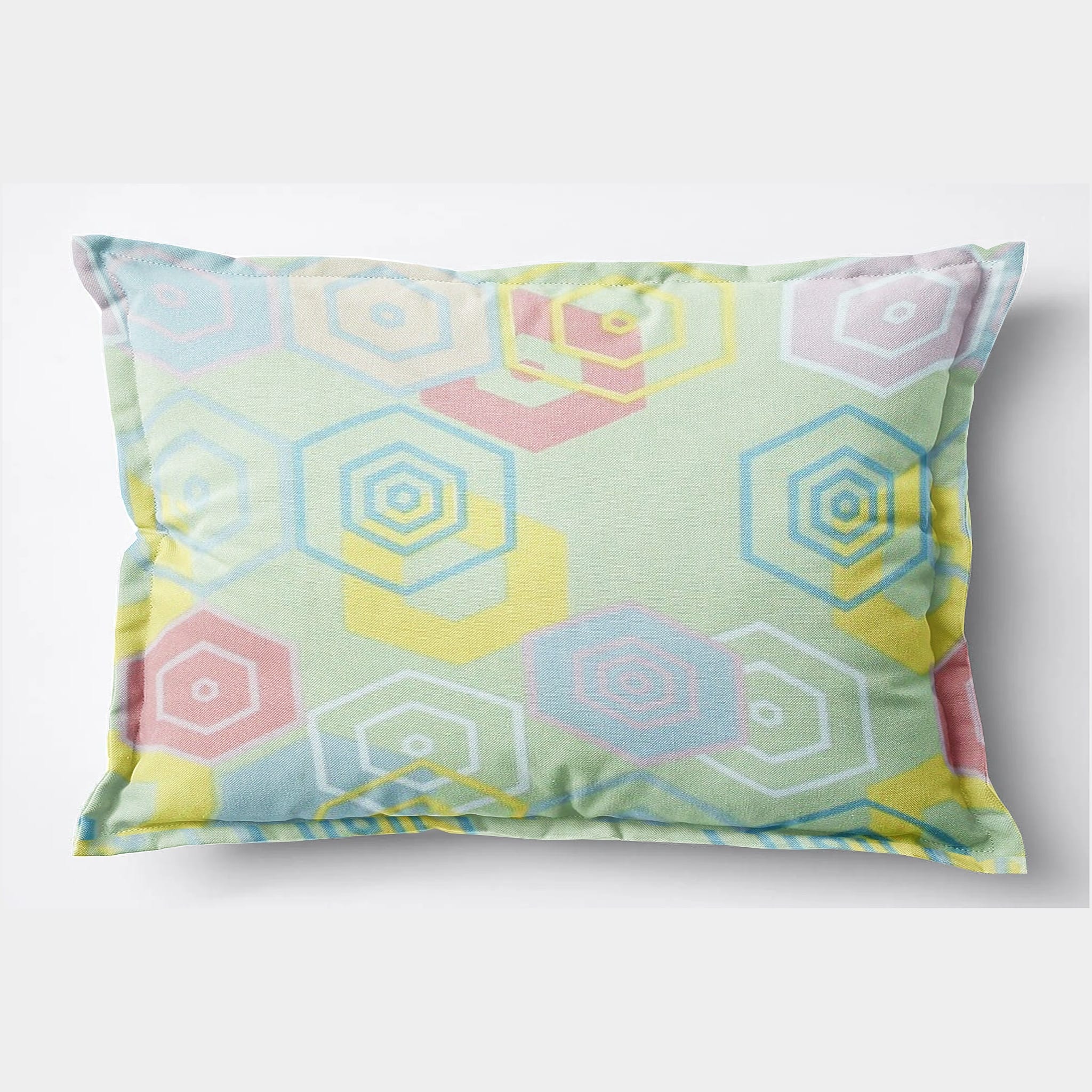 Soft Floral Print Pillow Cover Set In Multicolor Online At Best prices(2 Pcs)