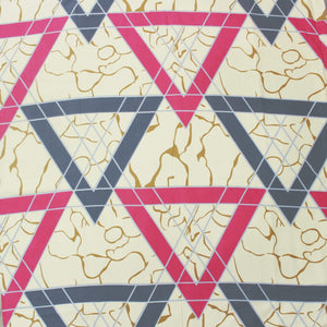 Microfiber Geometrical Reversible AC Dohar Blanket, Multicolor  Design 
