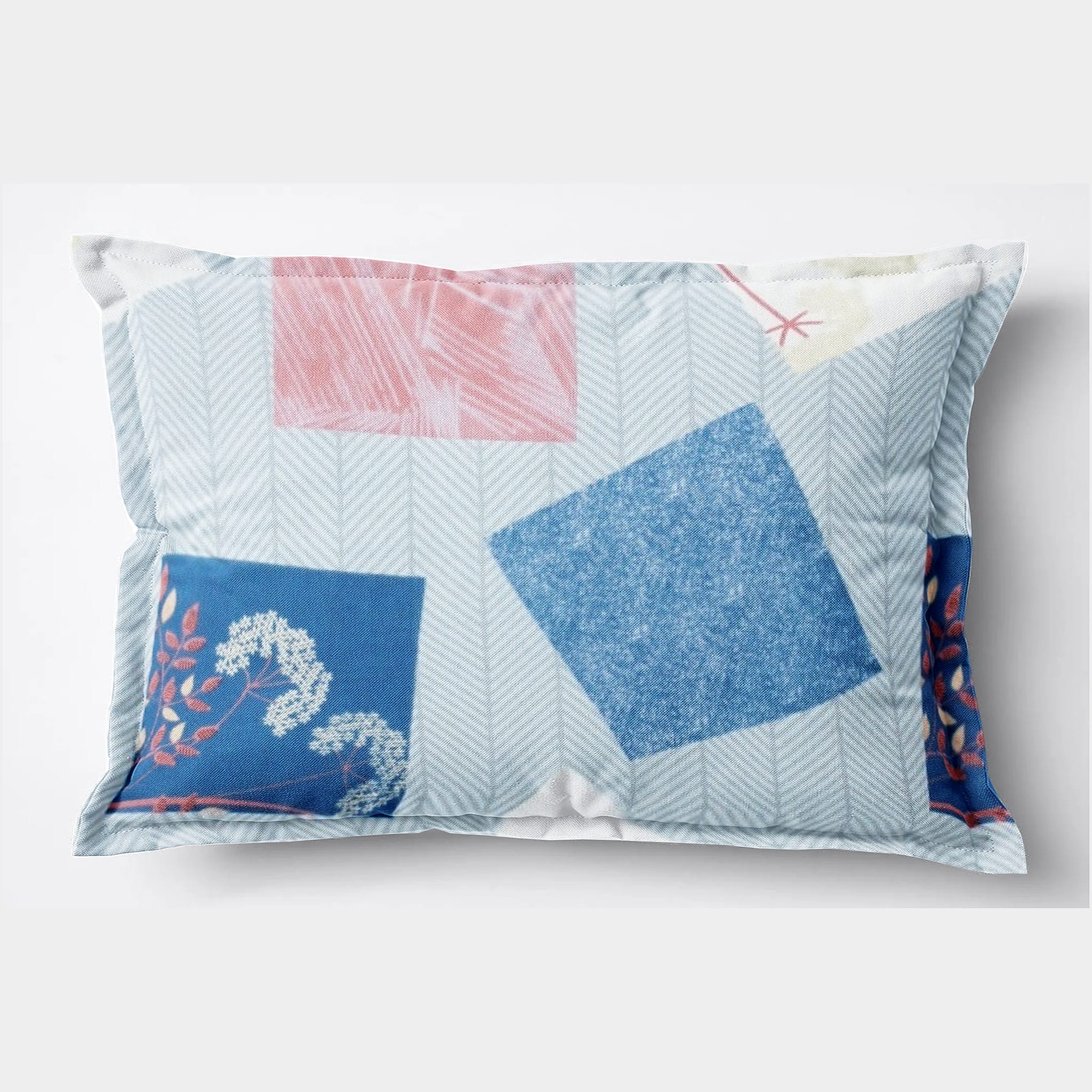 Soft Geometrical Print Pillow Cover Set In Multicolor Online At Best prices(2 Pcs)