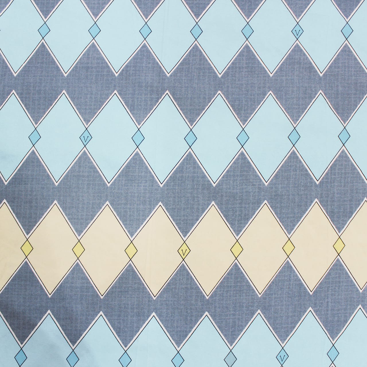 Cotton Geometrical Print 210 TC king Size Fitted Bedsheet In Multicolor Online In India