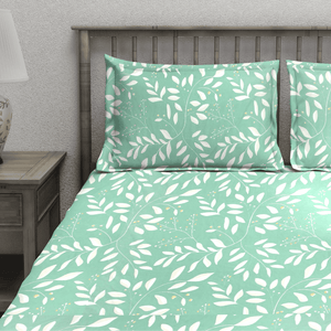 Fitted Bedsheet with Pillow Covers
