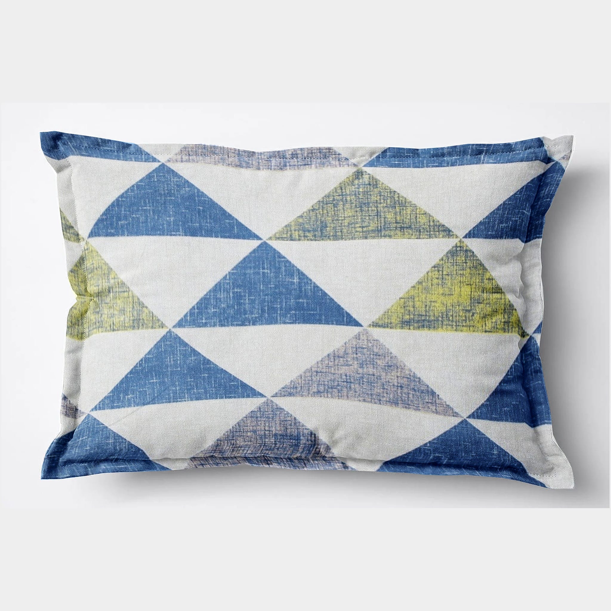 Soft Geometrical Print Pillow Cover Set In Multicolor Online At Best prices(2 Pcs)