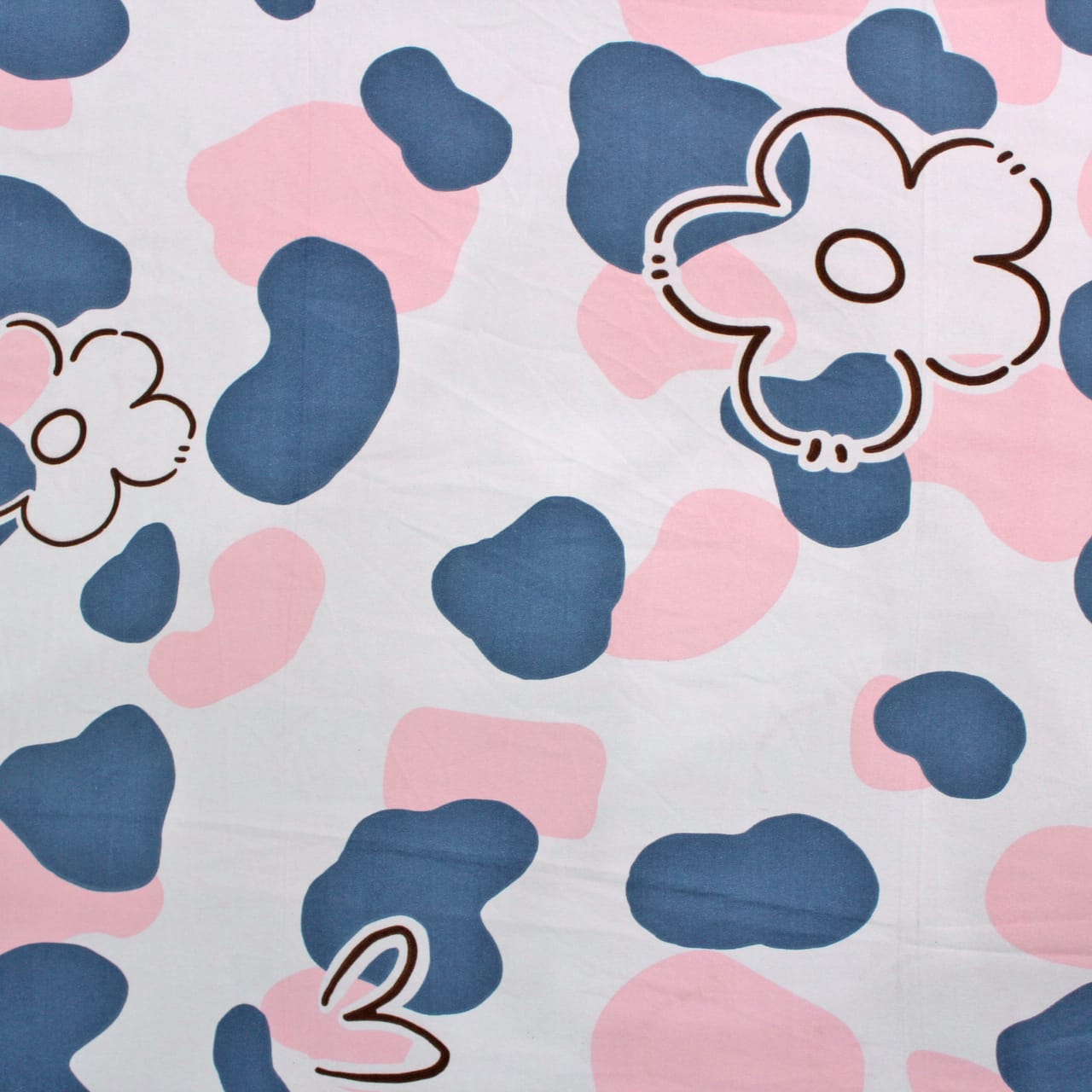 Soft Cotton Floral Print 210 TC Fitted Bedsheet In Multicolor At Best Prices