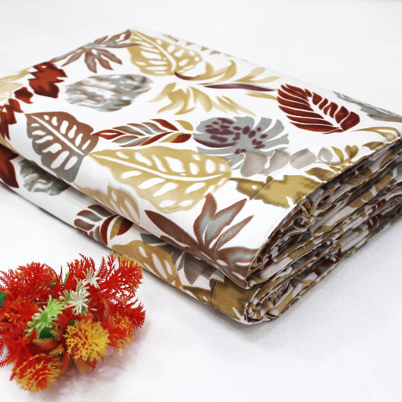 Microfiber Floral Reversible AC Dohar Blanket, Multicolor