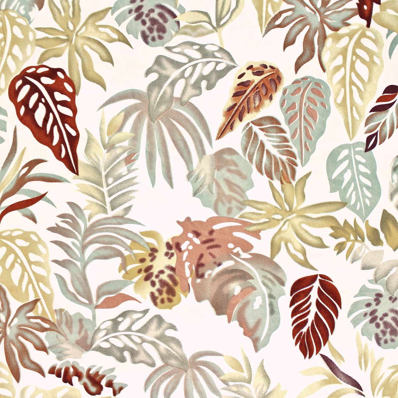 Full View Microfiber Floral  Design 